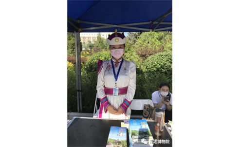 昭君博物院参加内蒙古自治区民族手工艺和文创旅游精品展示活动