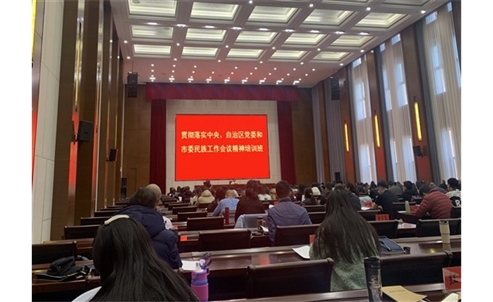 昭君博物院参加铸牢中华民族共同体意识暨贯彻中央、自治区党委和市委民族工作会议精神培训班
